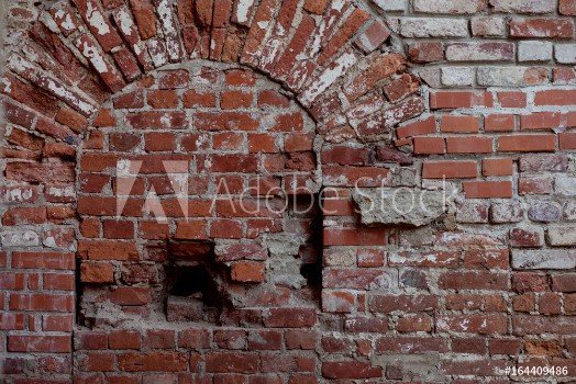 Picture of Old brick walls close up